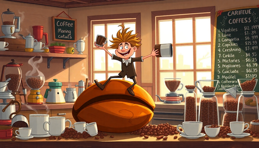 Brewing Up a Laugh: A Caffeinated Journey Through the Coffee-Making Process