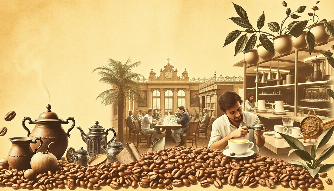Uncovering the Rich History of Coffee: From Ancient Brews to Modern Cafés