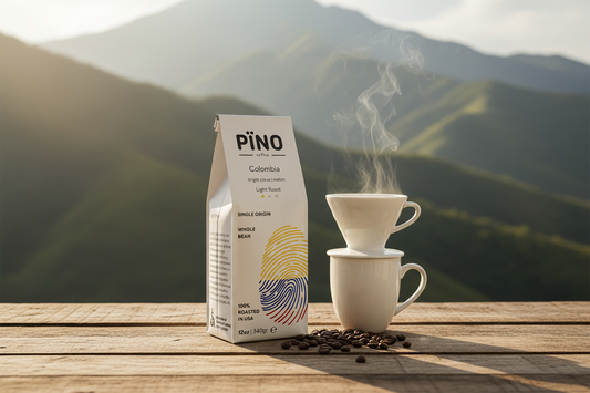 Colombia Single Origin Coffee with Package